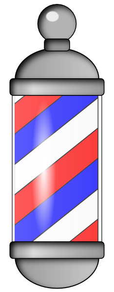 This Free Barber Shop Pole Clip Art Is Free To Use On Your Barber