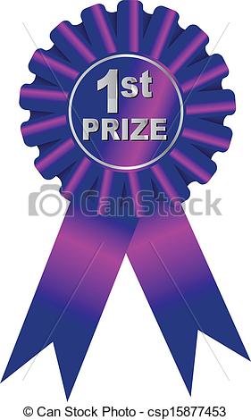 Clipart Vector Of First Prize Csp15877453   Search Clip Art