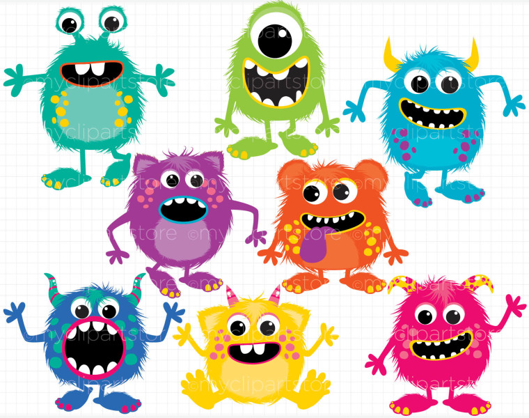 Cute Halloween Monster Clipart   Clipart Panda   Free Clipart Images