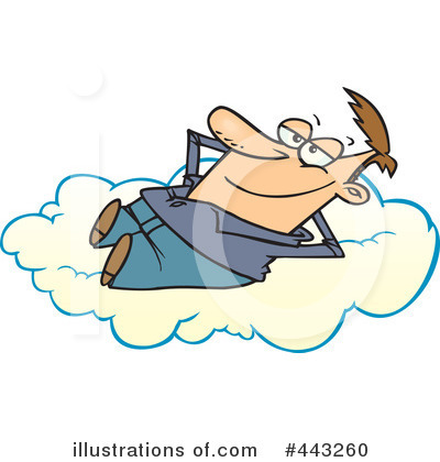 Daydreaming Clipart  443260   Illustration By Ron Leishman