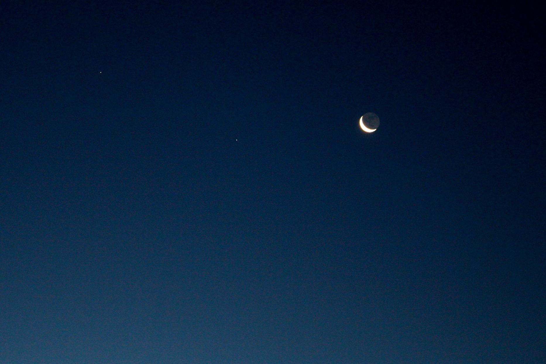 Evening Moon Clipart Earthshine Moon 3