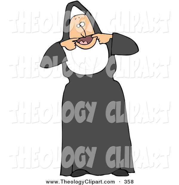 Funny Nun Clip Art