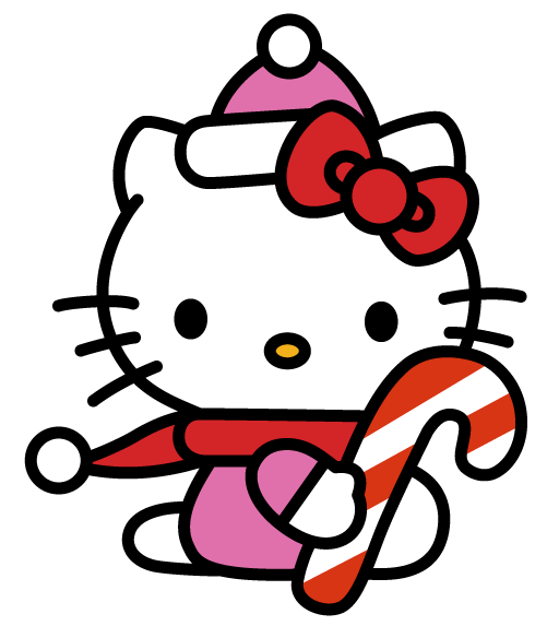 Hello Kitty Christmas Clipart Image
