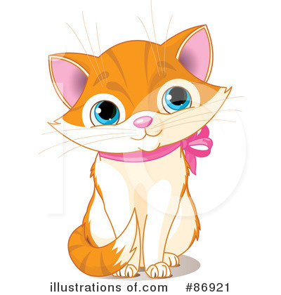 Kitten Clipart  86921   Illustration By Pushkin