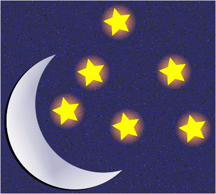 Moon And Stars    Weather Moon Moon And Stars Png Html