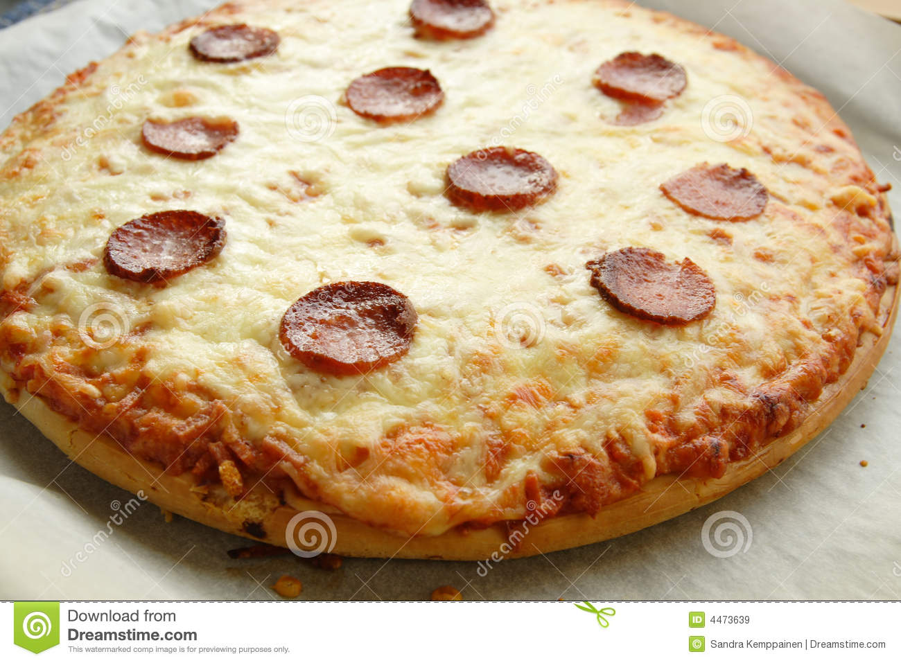 Pan Pizza Royalty Free Stock Images   Image  4473639