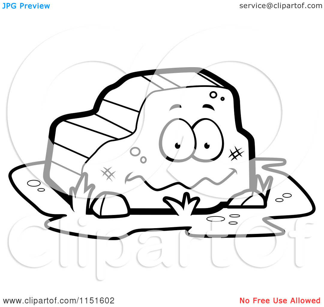 Rock With Face Clipart Pile Of Rocks Vector Clipart Panda   Free