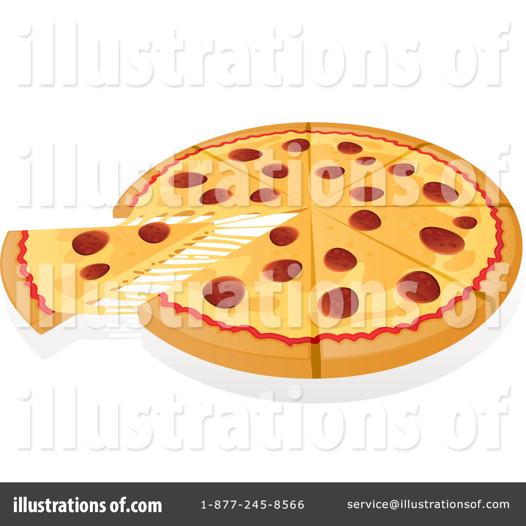Royalty Free  Rf  Pizza Clipart Illustration By Tonis Pan   Stock