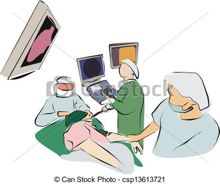 Treatment Patient From Colon Cancer Csp13613721   Search Clipart