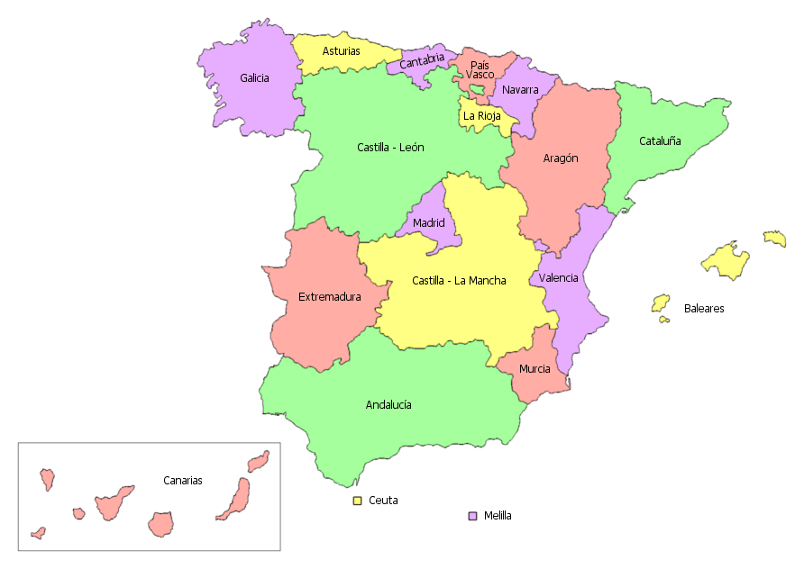 14 Outline Map Of Spain Free Cliparts That You Can Download To You    