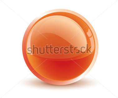 3d Vector Orange Sphere Stock Vector   Clipart Me