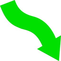 Arrow Wavy Down Right Green   Http   Www Wpclipart Com Signs Symbol