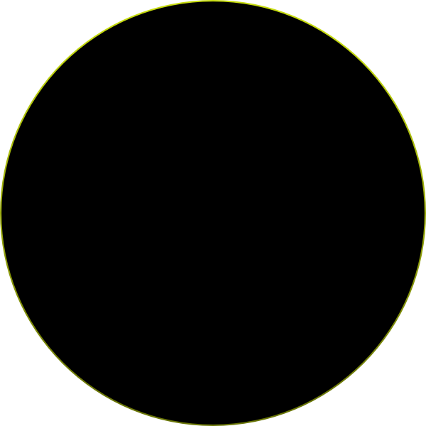 Black Circle Clip Art   Black   White   Download Vector Clip Art