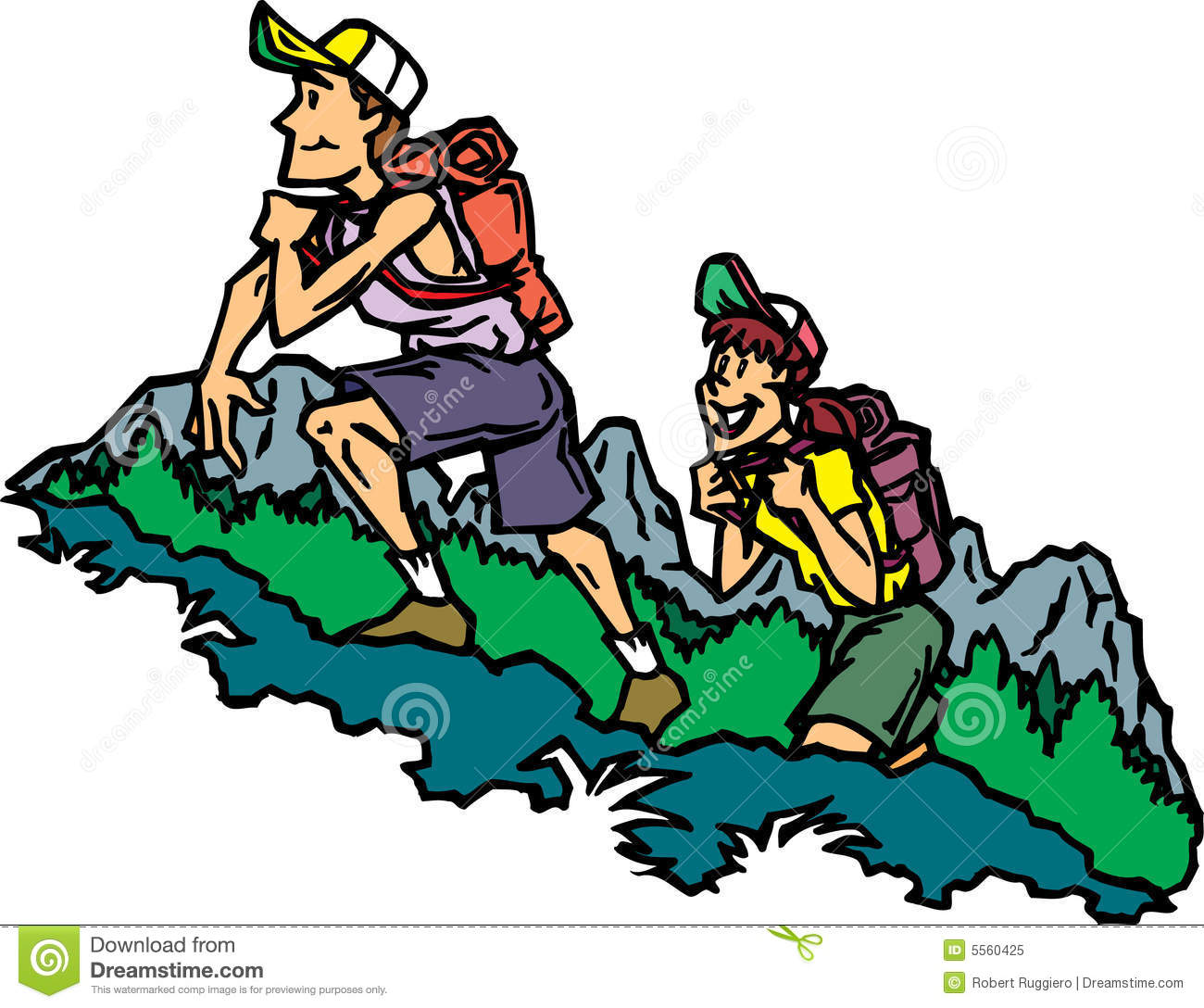Hikers Royalty Free Stock Photo   Image  5560425