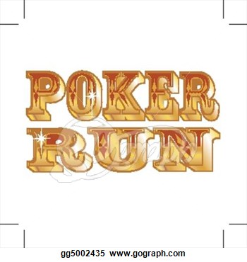 Illustration   Poker Run Clip Art  Eps Clipart Gg5002435   Gograph