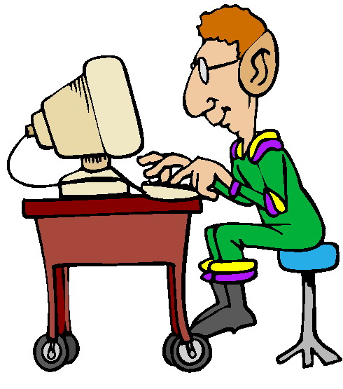 Person On Computer Clipart Free Cliparts That You Can Download To