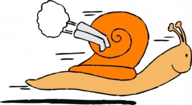 Speed Clipart Lumaca Turbo Snail Running High Speed Clip Art With Vent