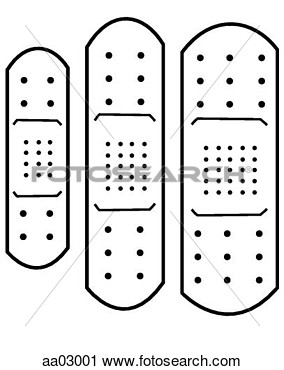 Clipart   Adhesive Bandage  Fotosearch   Search Clip Art Illustration