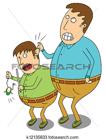 Clipart   Punishment For Naughty Boy  Fotosearch   Search Clip Art
