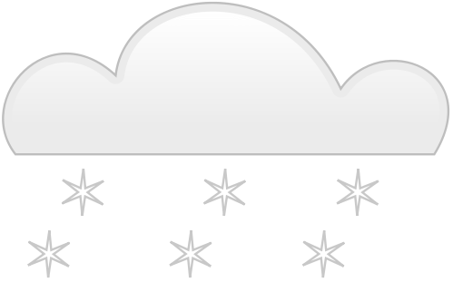 Free Clipart Of Snow Clipart Of A Cloud With Heavy Snow Falling