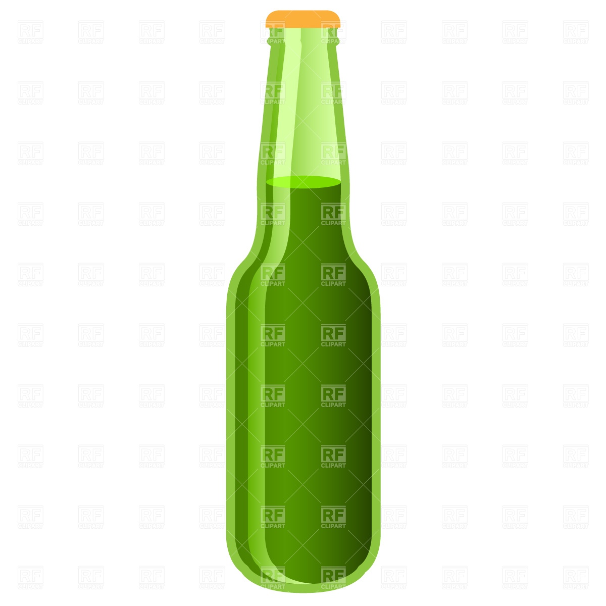 Green Beer Bottle Download Free Vector Clipart  Eps