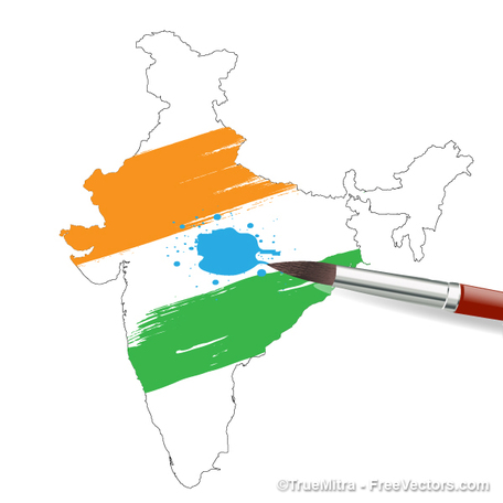 India Map Vector Graphics   Clipart Me