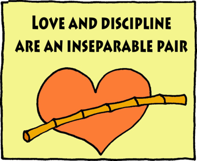 Love And Discipline Clip Art   Christart Com