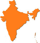 Map Of India Clipart   Clipart Panda   Free Clipart Images