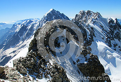 Mountain Glaciers And Peaks Landscape  Mountain Rock Peaksand Snow