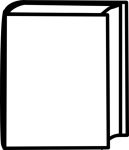 Open Book Clipart Black And White White Closed Book Md Png