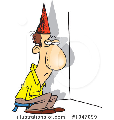 Punishment Clipart  1047099 By Ron Leishman   Royalty Free  Rf  Stock