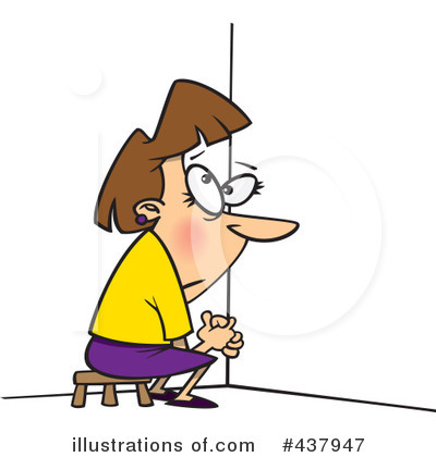Punishment Clipart  437947 By Ron Leishman   Royalty Free  Rf  Stock    