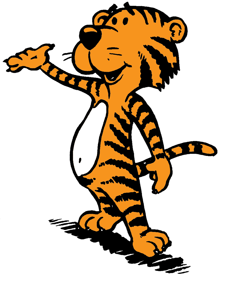 Tiger Cub Clipart Color Gif