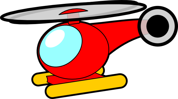 Toy Helicopter Clip Art At Clker Com   Vector Clip Art Online Royalty