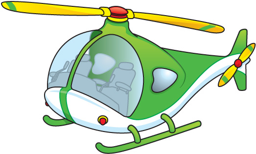 Toy Helicopter Clipart