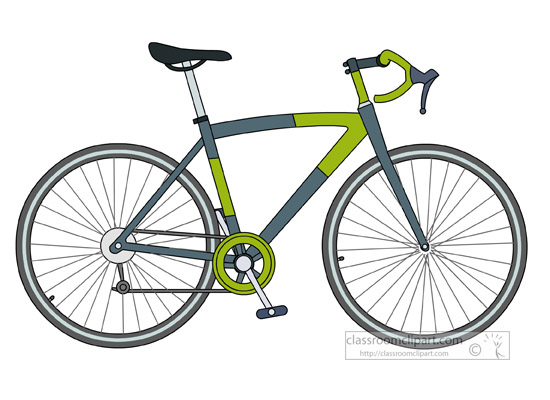 Bicycle   Road Racing Bike Clipart 5127   Classroom Clipart