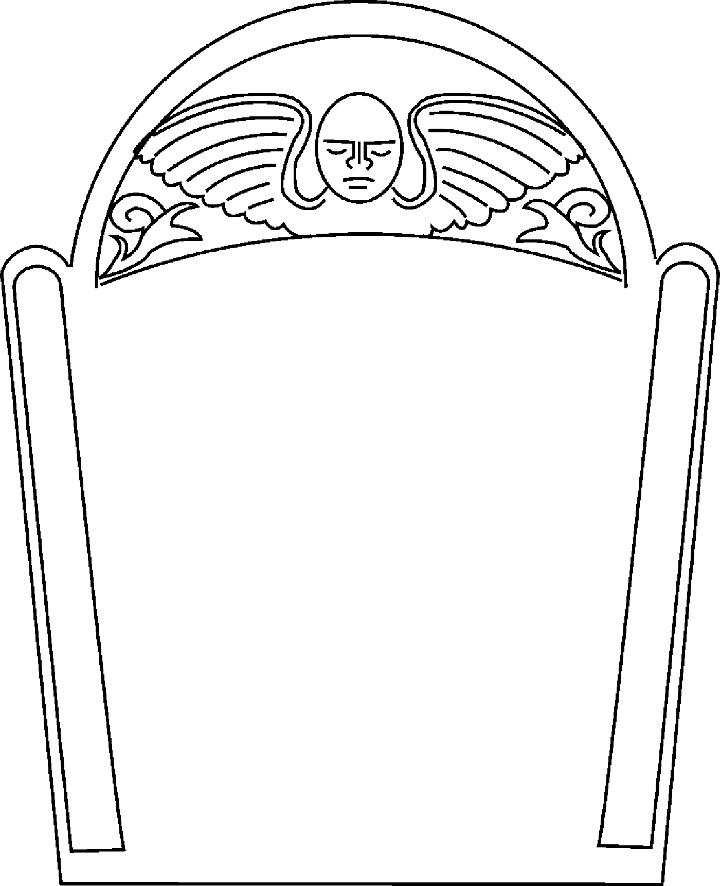 Blank Headstone Clipart Pictures