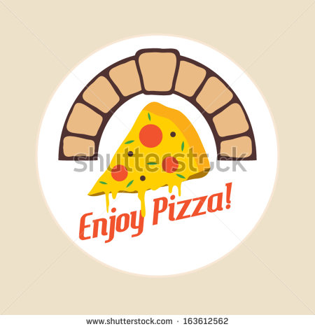 Firewood Pizza Brick Oven Vector Illustration   163612562