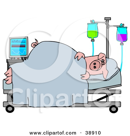 Hospital Bed Clipart