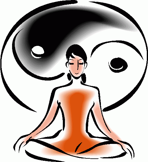 Patience Clipart Yoga Lady Clipart Gif