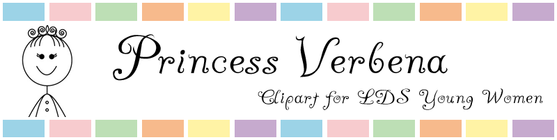 Princess Verbena   Clipart For Lds Young Women
