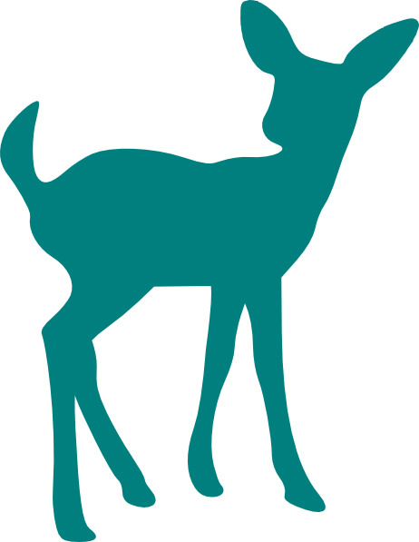 Teal Deer Silhouette   Flickr   Photo Sharing