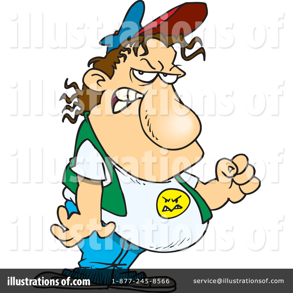 Angry Clipart  1047578 By Ron Leishman   Royalty Free  Rf  Stock    