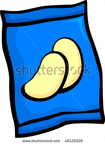 Bag Of Potato Chips Clipart   Clipart Panda   Free Clipart Images