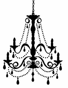 Chandelier Silhouette Clip Art Free Free Cliparts That You Can