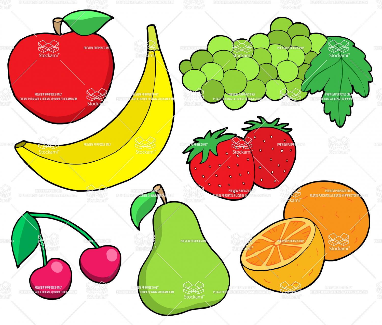 Fruit Food Group Clipart