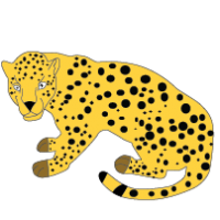 Leopard Clipart Archives   Animal Clip Arts