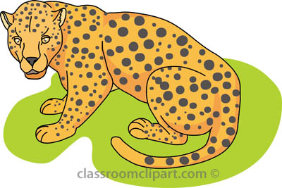 Leopard Clipart   Leopard 312 03a   Classroom Clipart