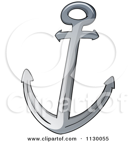     Metal Ship Anchor   Royalty Free Vector Clipart By Colematt  1130055