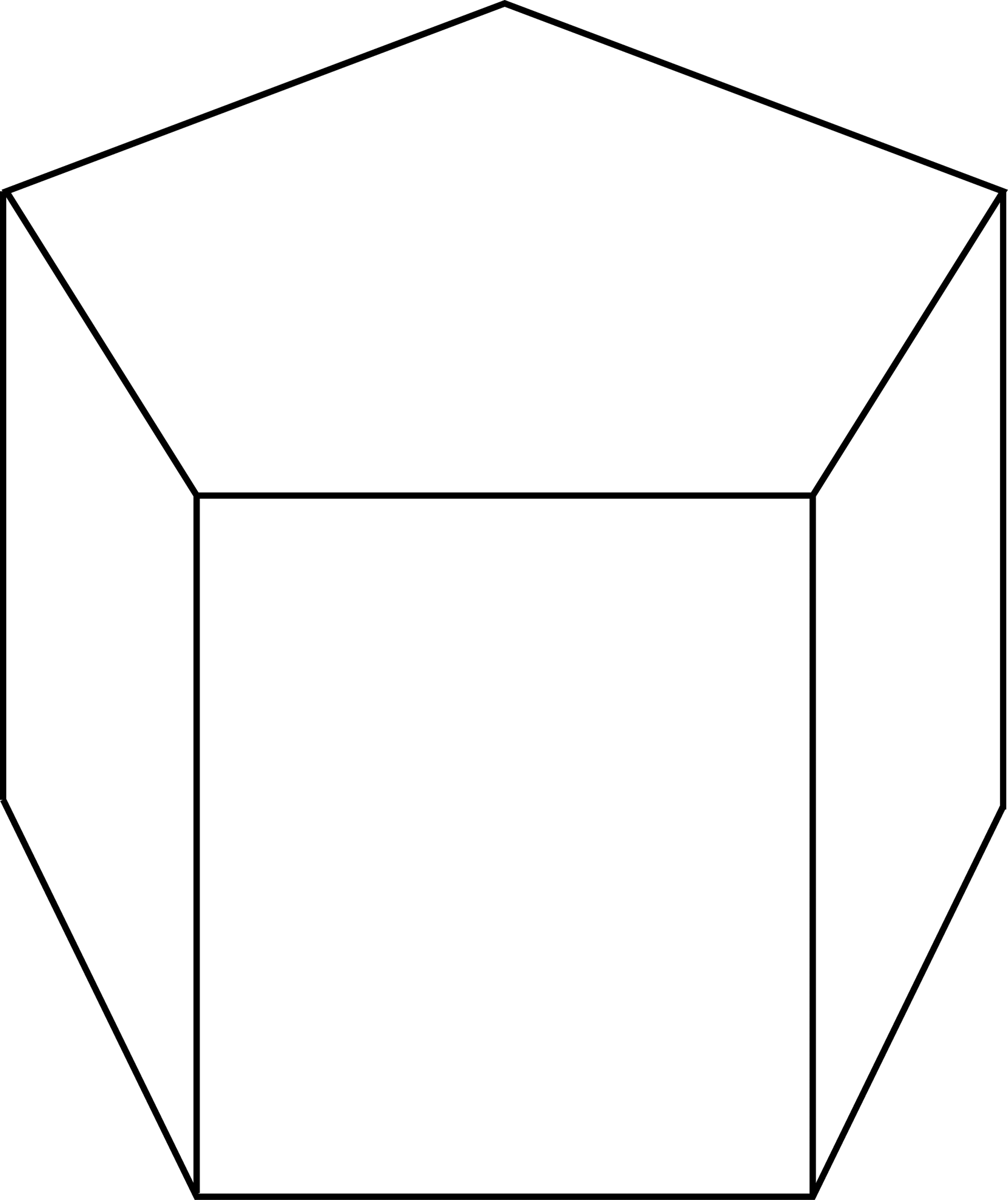 Pentagonal Prism   Clipart Etc